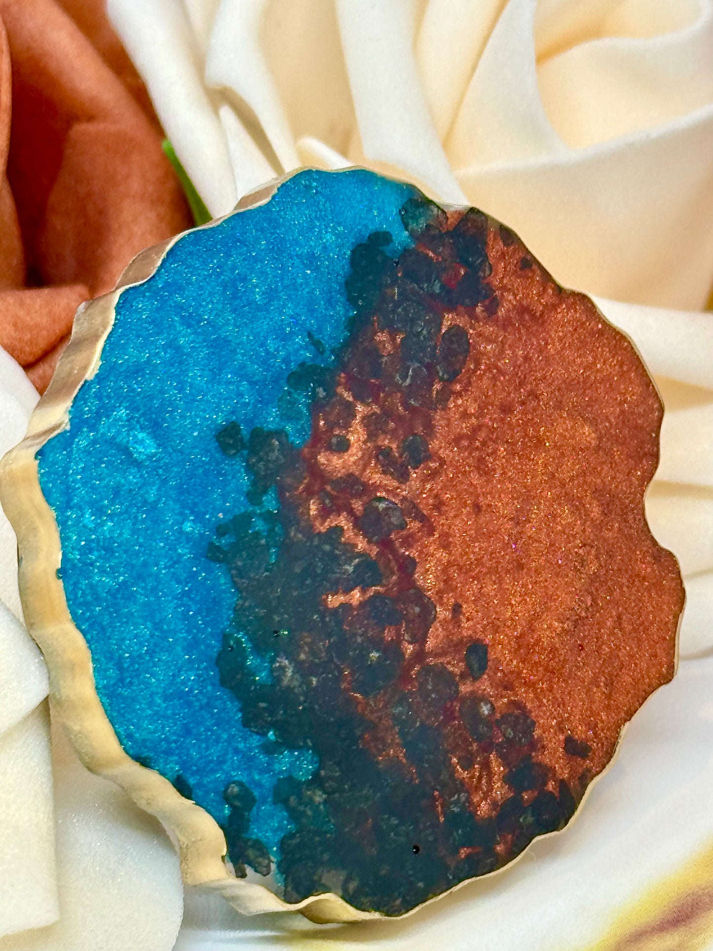 Handmade Phone Accessories | Unique Pop Socket | iPhone Resin Pop Socket | Resin Art | Stocking Stuffers | Unique Christmas Gifts
